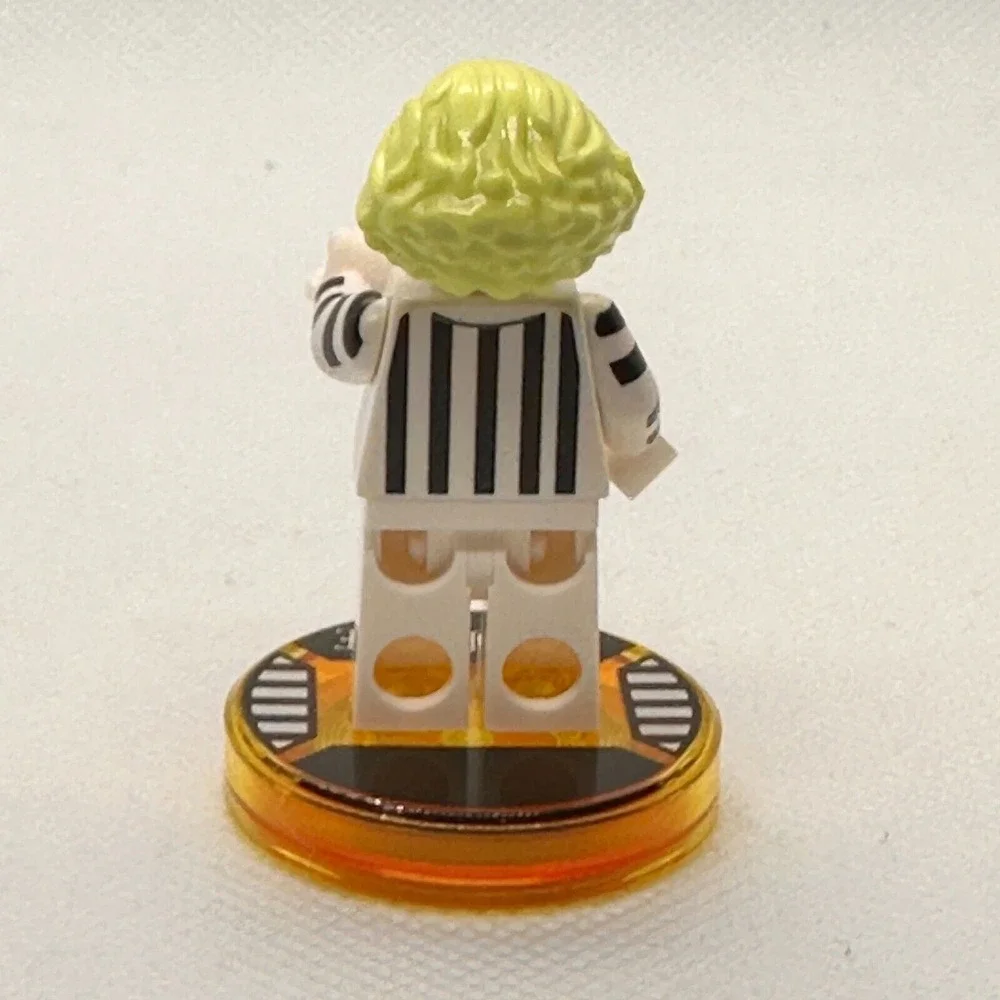 LEGO Dimensions 71349 BEETLEJUICE Minifig Minifigure WITH DISC‎ Rare Retired